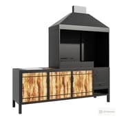 the barbecue is a closed individual complex