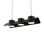 led pendant lamp 3 spotline curve lamps