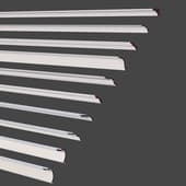 set of ceiling moldings (cornices) — classic profiles 80-89