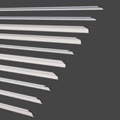 a set of ceiling moldings (cornices) — classic profiles 190-199