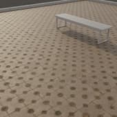 patterned concrete tiles