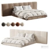 Ruffle bed Minotti 2