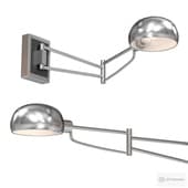 Chrome Wall Mounted Bedside Sconce