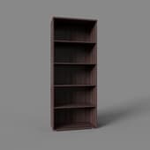 unica wenge straight shelving