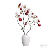branches with balls in a vase 006