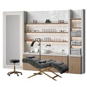 Beauty salon with couch and accessories \ Figuratti P03