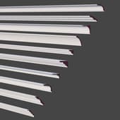set of ceiling moldings (cornices) — classic profiles 50-59