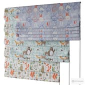 roman curtain \ curtain for the nursery