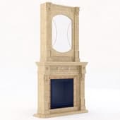 marble fireplace