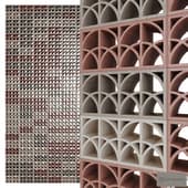 decorative split partition from sartoria
