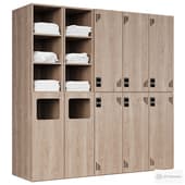 gym locker \ locker room