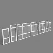 metal-plastic blocks in the assortment