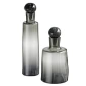 Glass embossed decanter/ Decanter