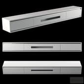 Homary 70.9" White TV Stand Postmodern