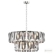 Ruby Crystal Chandelier Chrome 68
