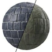 D313 Stone wall Materials | Sbsar Seamless PBR 4k