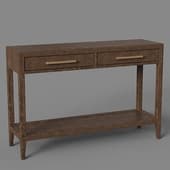 console table with 2 drawers in minimalist style