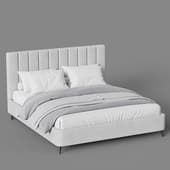atlanta bed with metal legs