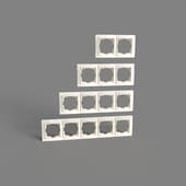 plastic frames for sockets and switches werkel snabb ivory,gold