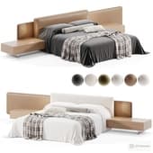 Minotti Horizonte Modern Bed