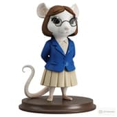 decorative statuette "lubashka the rat"