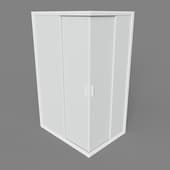 shower corner ravak blrv2k