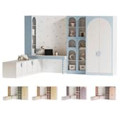 set for children's room flow 3 enamel (veresk)
