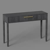 the elegant primo console with a loft-concept 3 drawer
