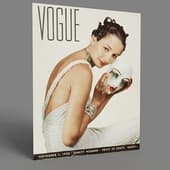 vogue cover poster 1935 november