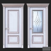 the door of beloravud art2 is white (patina bronze)