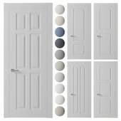 set of interior doors turin by vintage