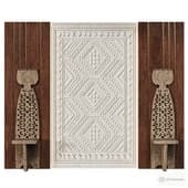 russian style wall panels headboard 031