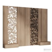 wall panels headboard russian ornament 025