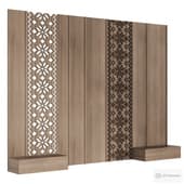 wall panels headboard russian ornament 021
