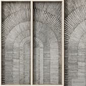decorative panel 3d art relief 111