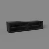 tv stand, art. 375, 1400x330nx390, black