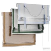 roman curtain with tassels wide 1500 (20)