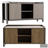 steekla chest of drawers with marble countertop