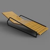 chaise lounge ocean