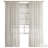 curtains 165/ linen curtains