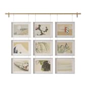 japanese style painting set 2 | picture railing
