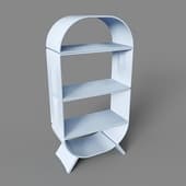 baton rack blue