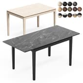milford sliding dining table 120(170)x80