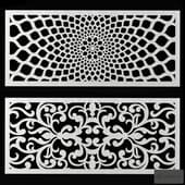 set of decorative panels 5
