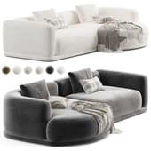 Franke Semicircular Sofa by Mononova