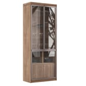 cupboard\display case with dishes