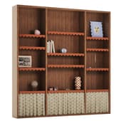 shelf with blinds wf01