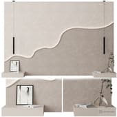 headboard / decorative panel for bedroom 010