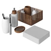 decorative bathroom set