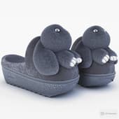fluffy slippers